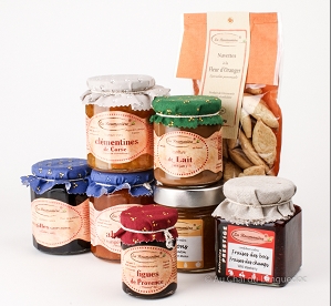 Confitures parfums variés